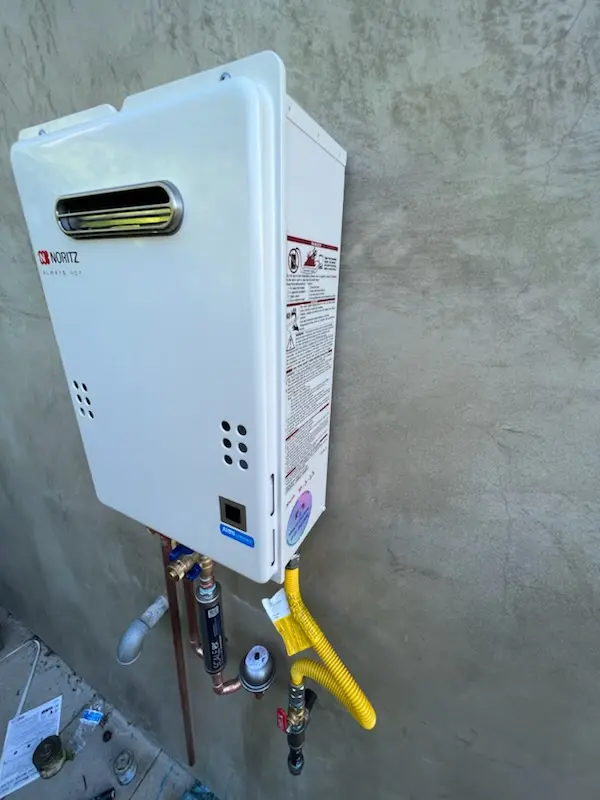Tankless water heater installation for Cobbs Crossroad homes